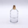 hot selling high quality clear cylinder cosmetic spray packaging perfume glass bottles 50ml